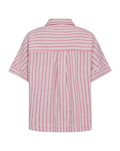 Lava Skjorte - Dame - WILD ORCHID W. BRILLIANT WHITE - Gumpel & Co