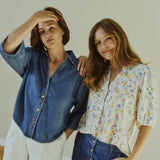 Molli Skjorte - Dame - STAR OFF - WHITE W. GOLDEN HAZE - Gumpel & Co