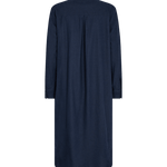 Freequent Lava Skjortekjole - Dame - NAVY BLAZER