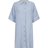 Freequent Lava Kjole - Dame - ULTRAMARINE W. BRILLIANT WHITE