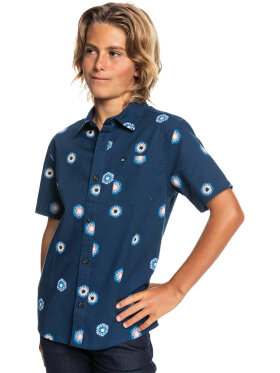 Quiksilver - Junior Cosmos Skjorte | Børn | Navy