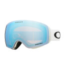 Oakley - Flight Deck M (7064) Skibriller - Matte White/Prizm Sapphire