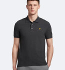 Lyle & Scott - Men's Plain Polo Shirt - Herre - Charcoal 