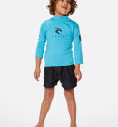 Rip Curl - Kids Corps Langærmet UPF 50+ UV t-shirt - Børn (1-8 år) - Blue