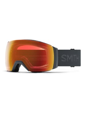 Smith - I/O MAG Skibriller - Unisex - Slate/ChromaPop Everyday Red Mirror + ekstra linse