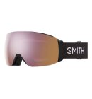 Smith - I/O MAG Skibriller - Unisex - Black/ChromaPop Everyday Rose Gold Mirror + ekstra linse