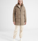 UBR - Women's Thundra Parka Dunfrakke - Dame - Dark Sand