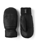 Hestra - Women's Omni Mitten Leather Skivanter - Dame - Black