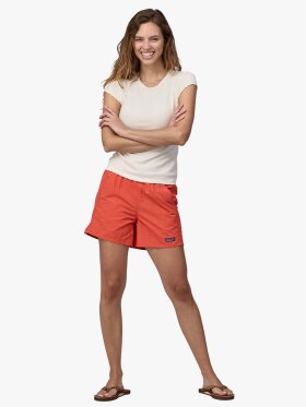 Patagonia - Women's Baggies 5in Hybrid Shorts - Dame - Sandy Melon