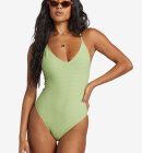 Billabong - Tanlines Sage High Leg One-Piece Badedragt - Palm Green