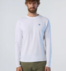 North Sails - Men's Long-sleeved T-shirt with logo patch - Herre - White