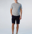 North Sails - Men's T-shirt With Patch - Herre - Grey Melange