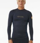 Rip Curl - Men's Dawn Patrol UPF 50+ Perf L/S UV T-shirt - Herre - Navy Marle