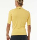 Rip Curl - Men's Waves UPF 50+ Perf S/S UV T-shirt - Herre - Yellow