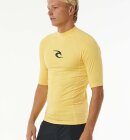 Rip Curl - Men's Waves UPF 50+ Perf S/S UV T-shirt - Herre - Yellow