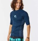 Rip Curl - Men's Waves UPF 50+ Perf S/S UV T-shirt - Herre - Dark Navy