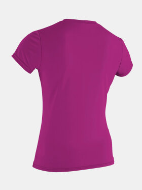 O'Neill - Women's Basic Kortærmet UPF 50+ UV T-shirt - Dame - Fox Pink