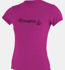 O'Neill - Women's Basic Kortærmet UPF 50+ UV T-shirt - Dame - Fox Pink