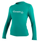 O'Neill - Women's Langærmet Basic Skin UPF 50+ UV T-shirt - Dame - Light Aqua