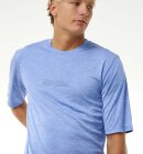 Rip Curl - Men's Dawn Patrol UPF 50+ Short Sleeve UV t-shirt - Herre - Blue Marle