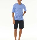 Rip Curl - Men's Dawn Patrol UPF 50+ Short Sleeve UV t-shirt - Herre - Blue Marle