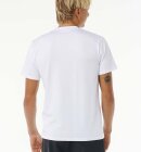 Rip Curl - Men's Stapler UPF 50+ Short Sleeve UV T-shirt - Herre - White