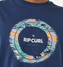 Rip Curl - Men's Fill Me Up Short Sleeve T-shirt - Herre - Washed Navy