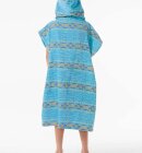 Rip Curl - Junior Printed Hooded Surf Poncho - Børn - Light Aqua 