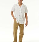 Rip Curl - Men's Salt Water Culture S/S Skjorte - Herre - Bone