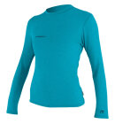 O'Neill - Women's TRVLR Hybrid Langærmet UPF 50+ UV T-shirt - Dame - Turquoise