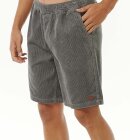 Rip Curl - Men's Classic Surf Cord Volley Fløjlsshorts - Herre - Charcoal Grey