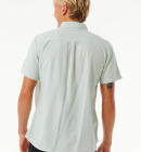 Rip Curl - Men's Washed Short Sleeve Skjorte - Herre - Mint