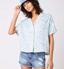 Rip Curl - Women's Sunchaser Skjorte - Dame - Blue/White