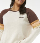 Rip Curl - Women's Surf Revival Raglan Fleece Sweater - Dame - Oatmeal Marle