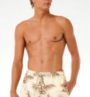 Rip Curl - Men's Surf Revival Floral Volley Badeshorts - Herre - Vintage Yellow