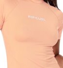 Rip Curl - Women's Classic Surf Short Sleeve UPF 50+ UV t-shirt - Dame - Bright Peach