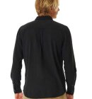 Rip Curl - Men's Washed Long Sleeve Skjorte - Herre - Washed Black