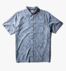 Vissla - Men's Vagabond Eco Short Sleeve Skjorte - Herre - Dusk