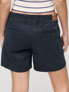 Superdry - Women's Classic Chino Shorts - Dame - Eclipse Navy