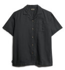 Superdry - Men's Resort Short Sleeve Shirt - Herre - Washed Black