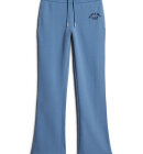 Superdry - Women's Low Rise Flare Joggers - Dame  - Wedgewood Blue