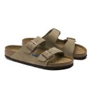 Birkenstock - Arizona Ruskindssandaler - Unisex -Taupe (normal)