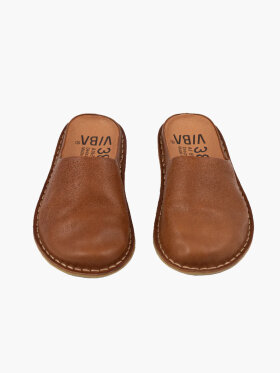 VIBA - Unisex ROMA Leather sko - Voksne - Cognac Brown
