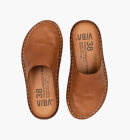 VIBA - Unisex ROMA Leather sko - Voksne - Cognac Brown