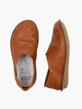 VIBA - Unisex ZUMA Leather sko - Voksen - Cognac Brown