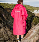 Dryrobe - Advance Long Sleeve Surf Poncho - Voksne - Pink/Light Grey