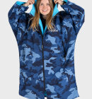 Dryrobe - Advance Long Sleeve Surf Poncho - Voksne - Blue Camo/Blue