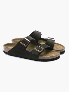 Birkenstock - Arizona Ruskindssandaler - Unisex -Mocca (smal)