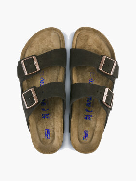 Birkenstock - Arizona Ruskindssandaler - Unisex -Mocca (smal)