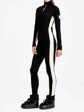 We Norwegians - Women's Baselayer merinould leggings - Dame - Black